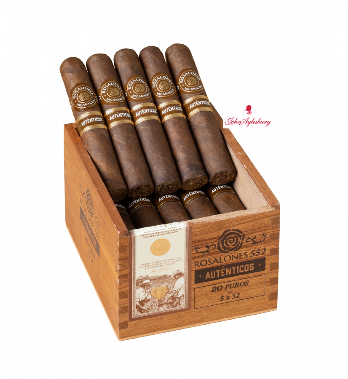 Joya de Nicaragua Rosalones Auténticos 552 Robusto Joya de Nicaragua Rosalones Auténticos 552 Robusto