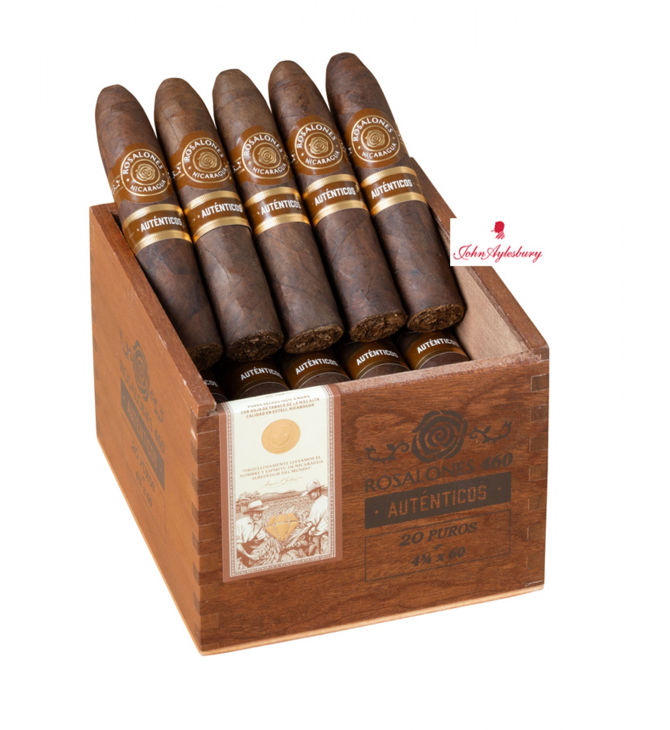 Joya de Nicaragua Rosalones Auténticos 460 Short Gordo Joya de Nicaragua Rosalones Auténticos 460 Short Gordo