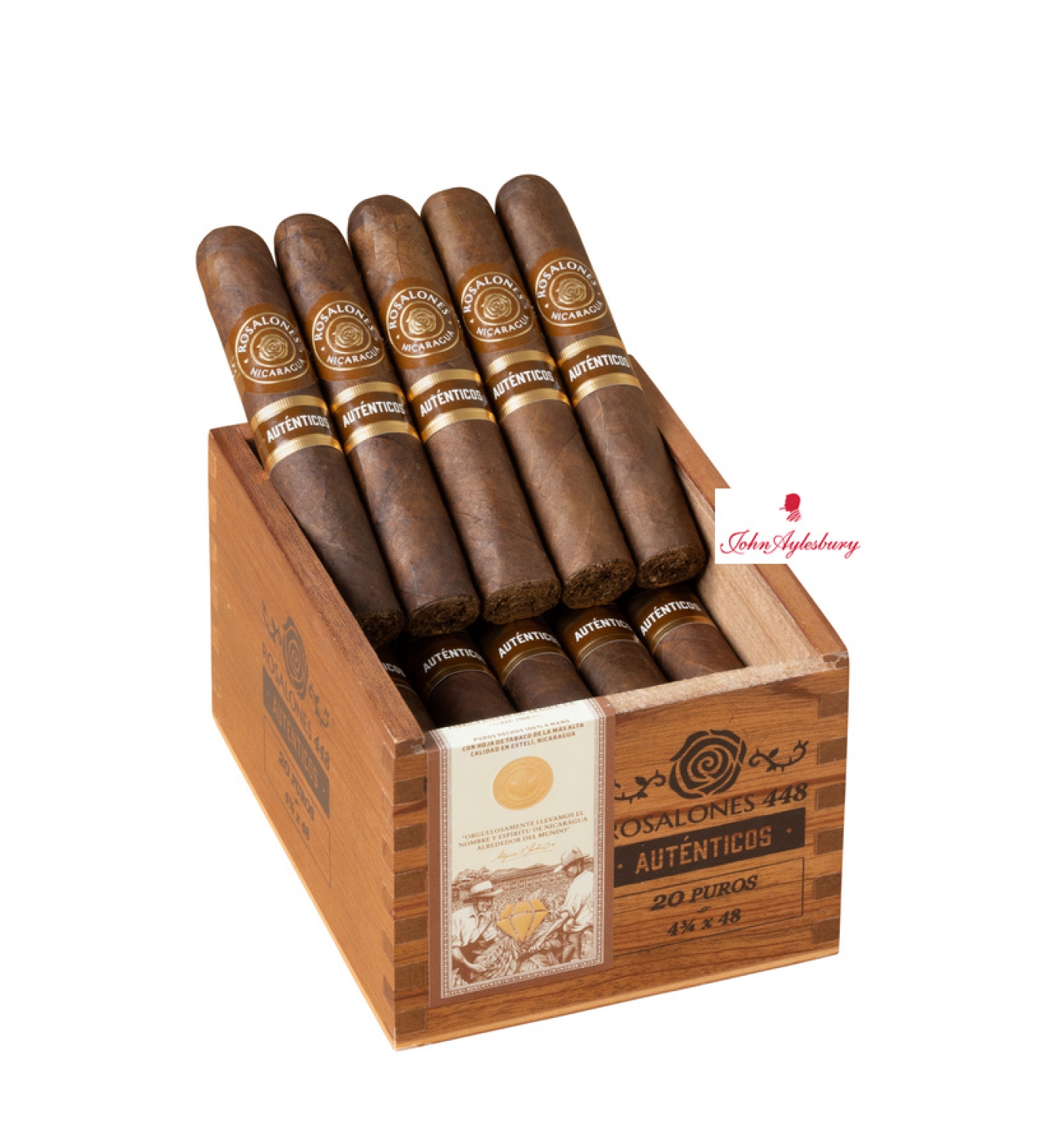 Joya de Nicaragua Rosalones Auténticos 448 Petit Robusto Joya de Nicaragua Rosalones Auténticos 448 Petit Robusto