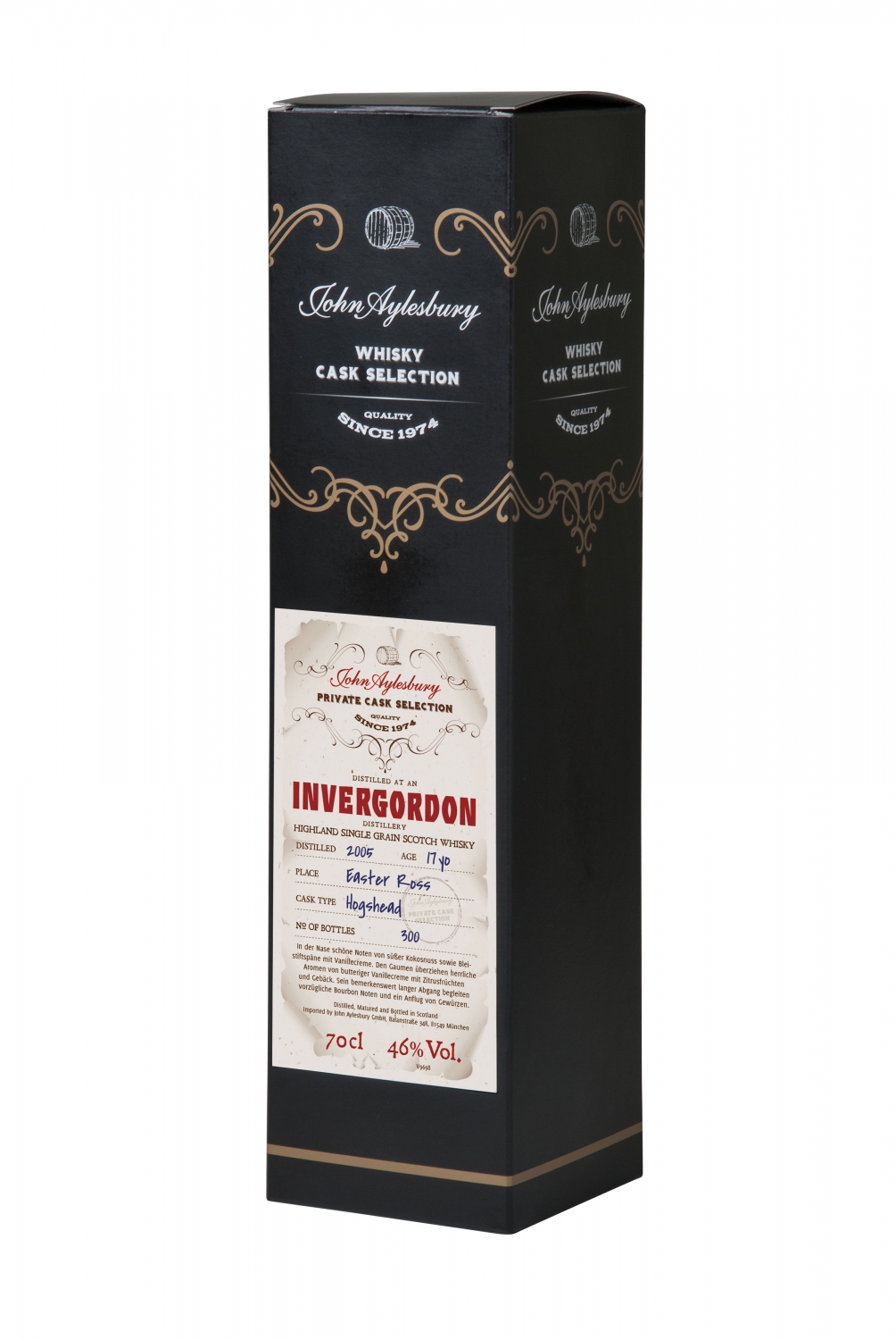 John Aylesbury Private Cask Invergordon 17 yo John Aylesbury Private Cask Invergordon 17 yo